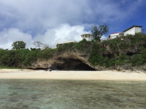 The caves at Ladder Beach